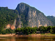 'Whisky Village' near Pak Ou caves on the Mekong River, Laos